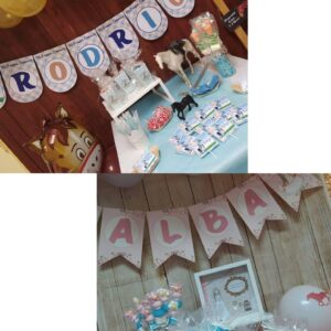 Decoración para eventos y mesas dulces.